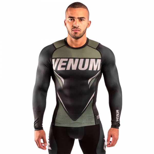 Venum Rashguard One FC Impact khaki lang